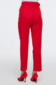 Semperiba Kemer Detaylı Pantolonlu Kırmızı Takım