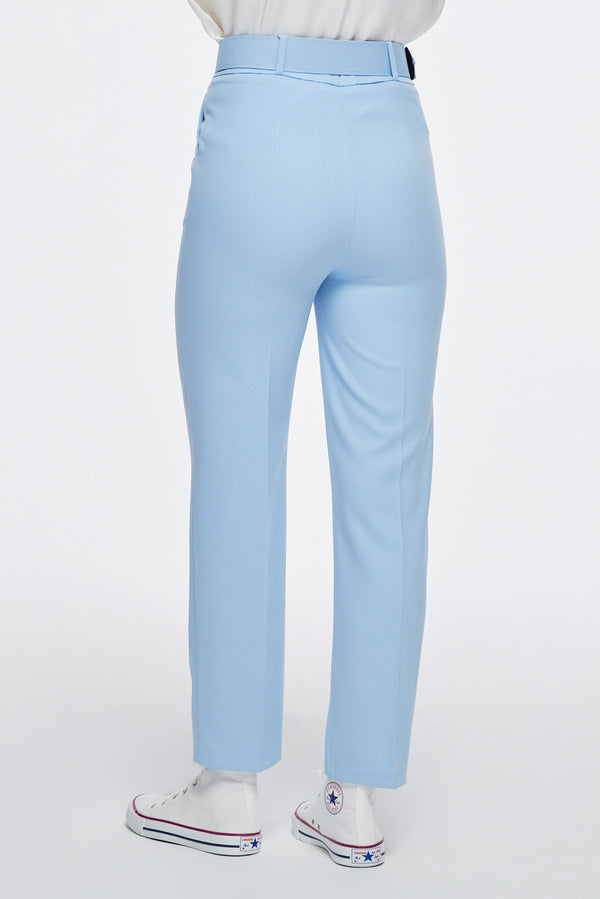 Semperiba Cep Detaylı Pantolonlu Mavi Takım